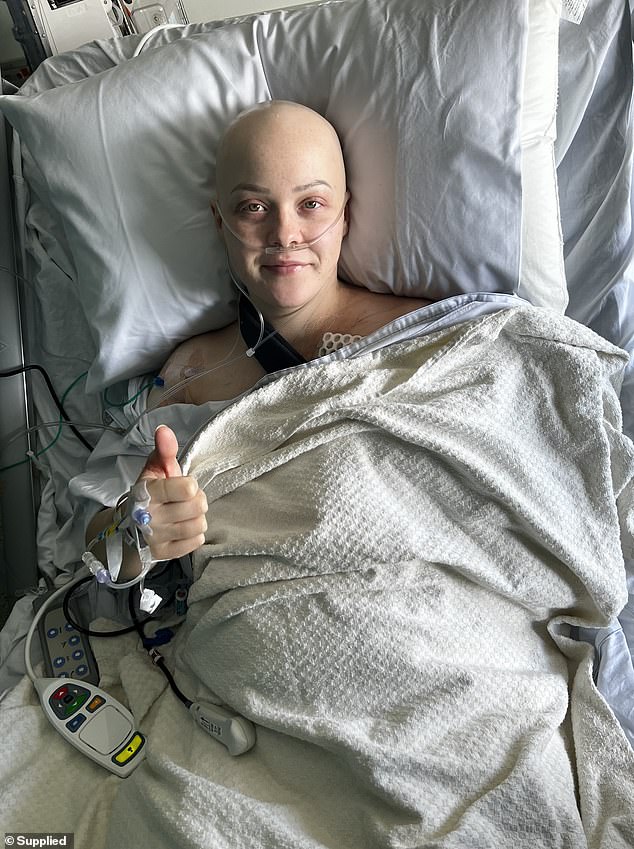 Young mum Aidyn, 22, dismissed her exhaustion - but after a shower her ...