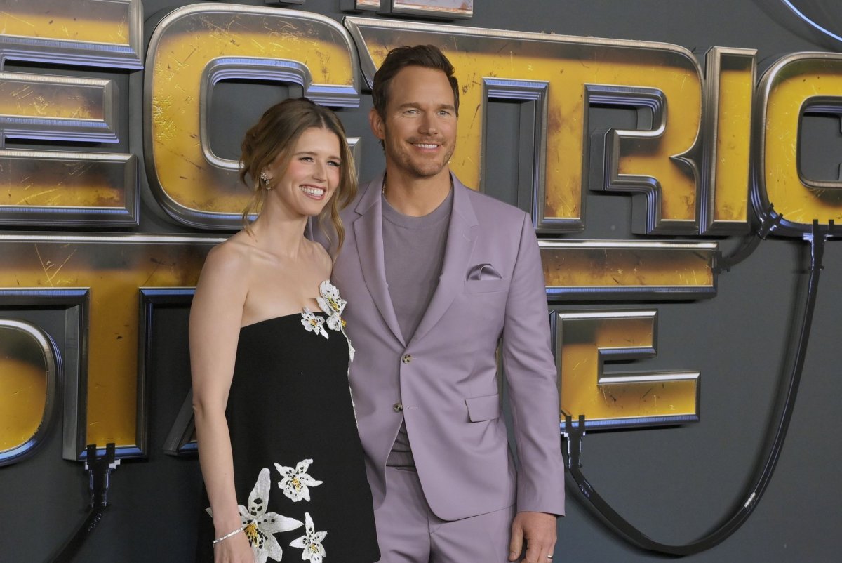 Chris Pratt and his wife Katherine Schwarzenegger attend the premiere of Netflix's comedy "The Electric State" at the Egyptian Theatre in the Hollywood section of Los Angeles on February 24. File Photo by Jim Ruymen/UPI by Jim Ruymen/UPI