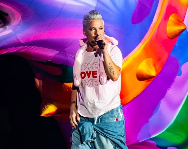 Pink recibio el 2026 desde el hospital tras someterse a una cirugía de ...
