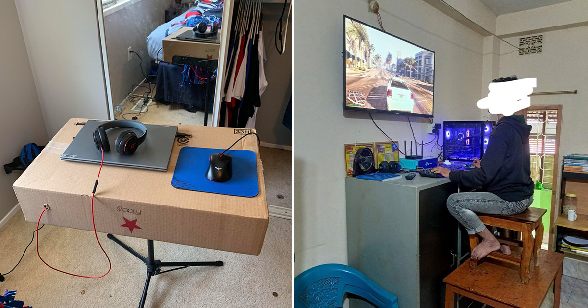 42 odd gaming setups that look anything but inviting