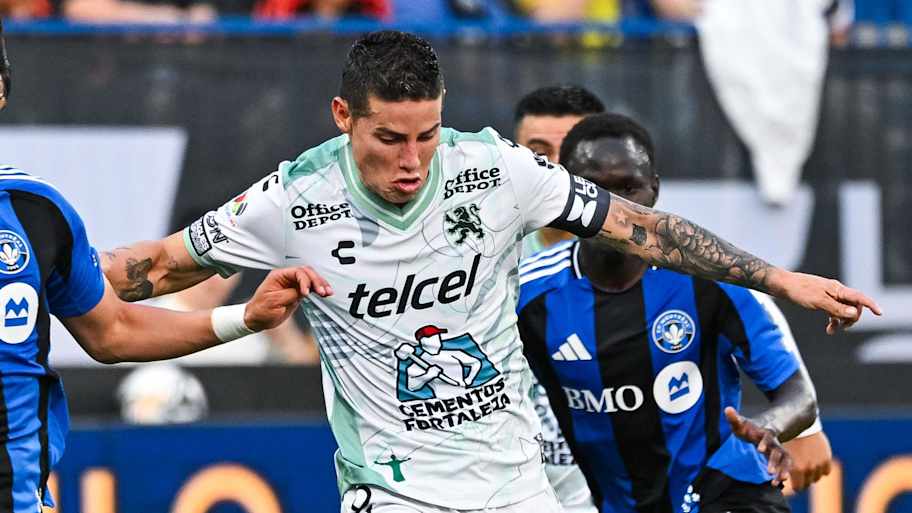 James Rodríguez (center) has played against MLS clubs in Leagues Cup with Club Léon. | David Kirouac-Imagn Images