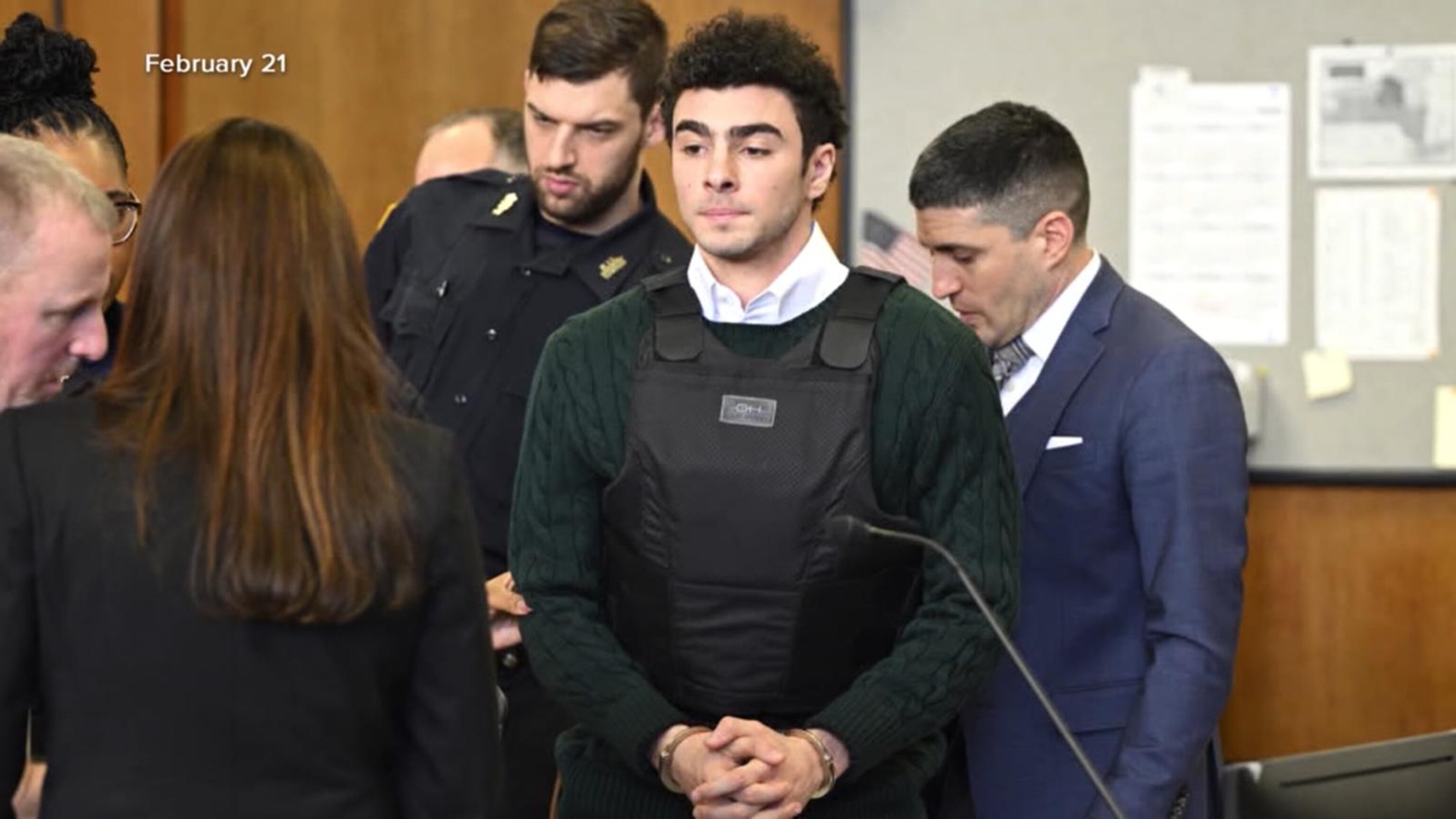 Luigi Mangione appears in pretrial hearing amid potential death penalty