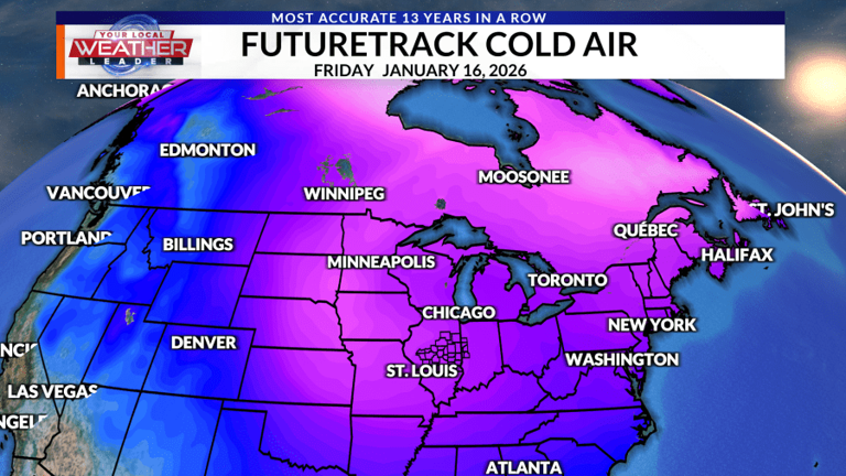 Weather now: Few snow showers tonight, more up and down temps this ...