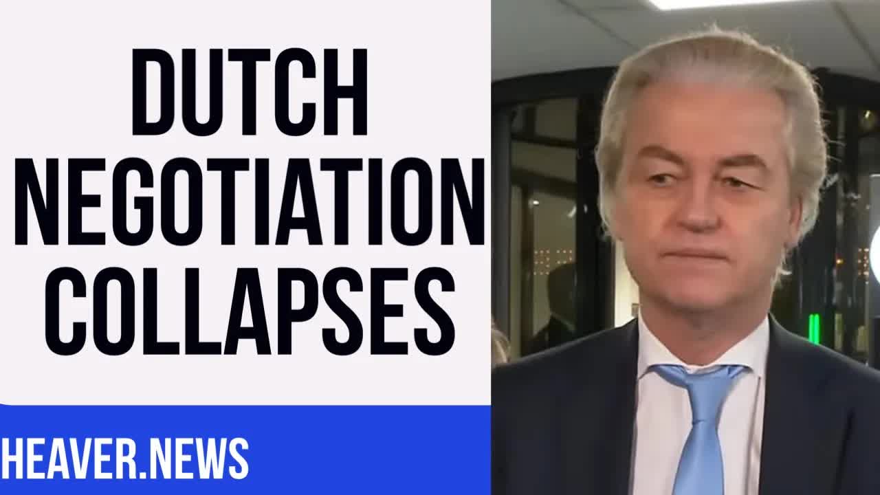 Dutch cabinet negotiations collapse: Wilders' prime minister hopes fade