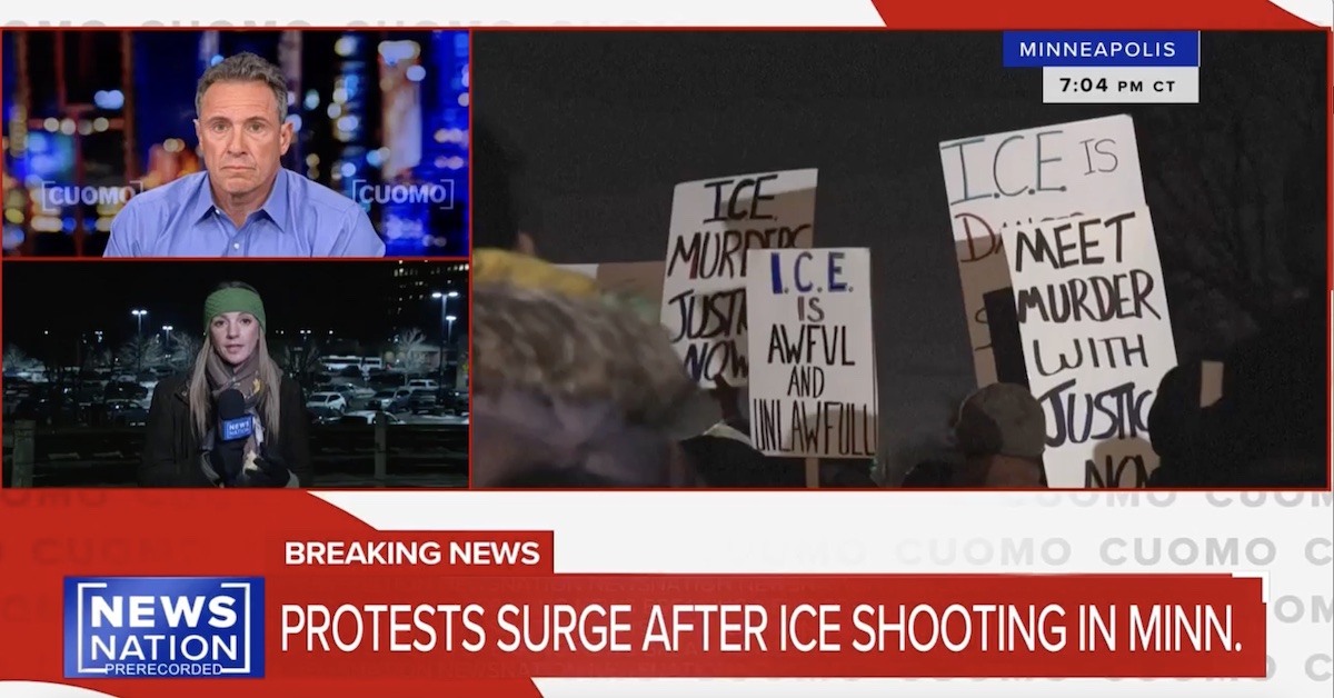 NewsNation reporter had to ‘bail’ out of Minneapolis ICE shooting report