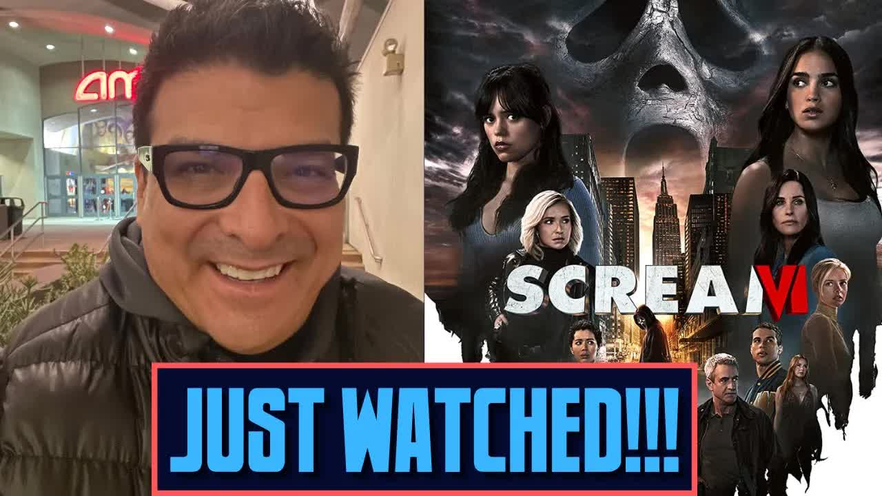 Scream 6 - right out of the theater reaction | Jenna Ortega | Courteney Cox