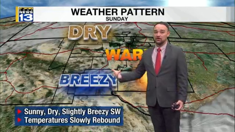 Warmer and drier conditions return after a cold and snowy end to the week