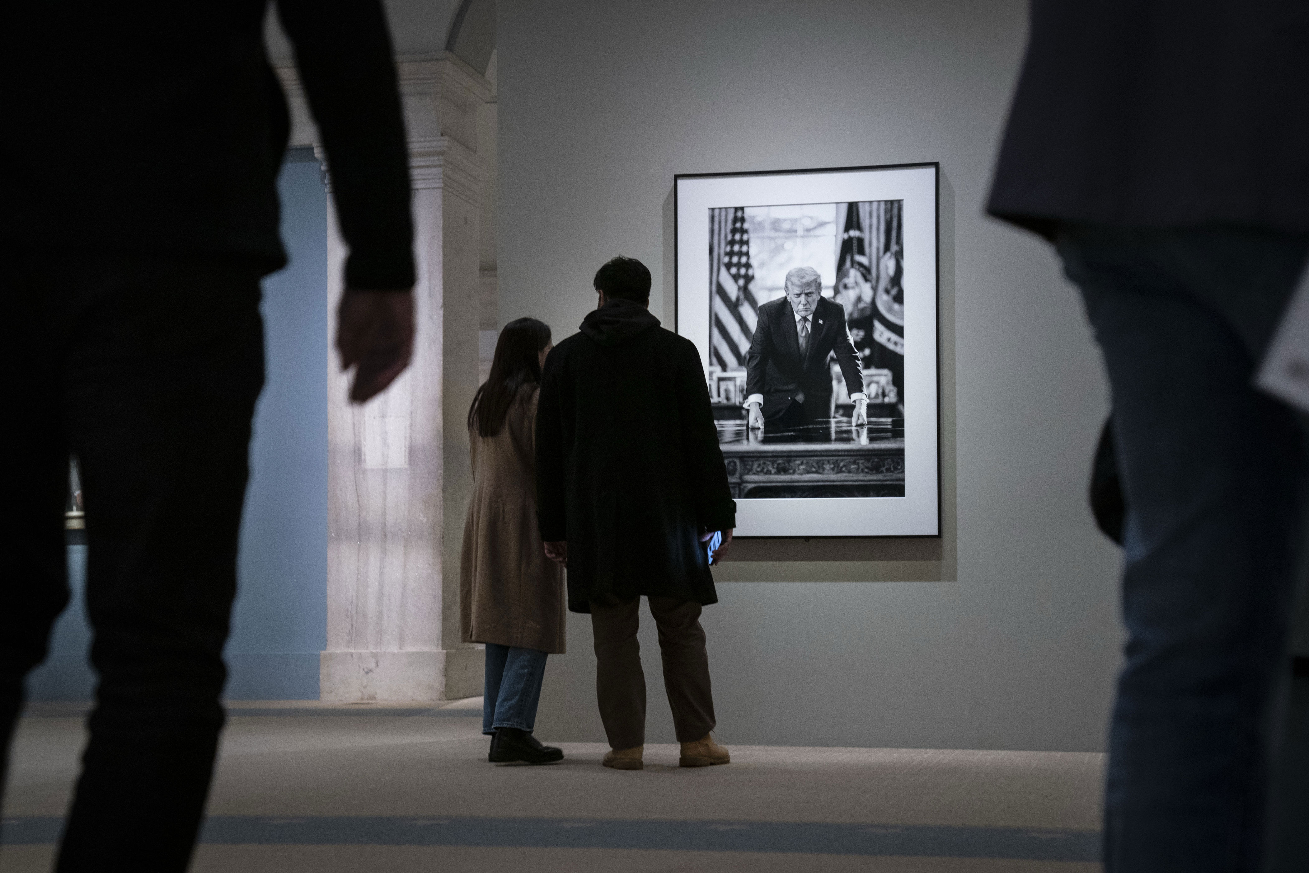 Smithsonian removes Trump impeachment text as it swaps his portrait<br><br>
