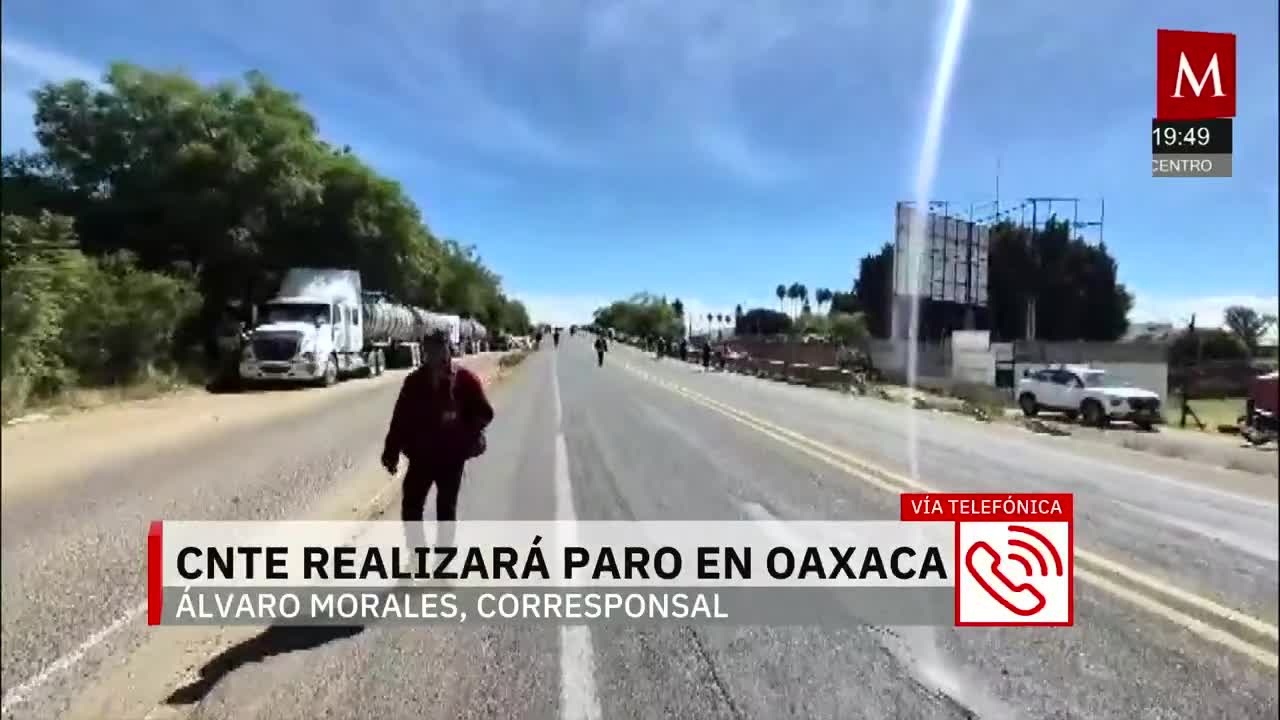 En Oaxaca, la sección 22 de la CNTE anuncia paro de 72 horas