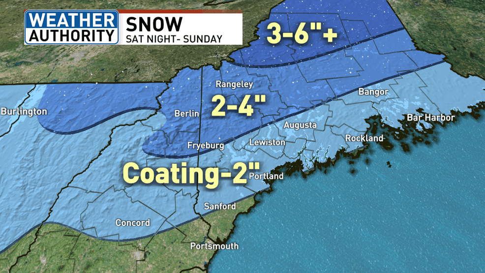 Wintry mix ends with afternoon snow showers, brighter week ahead
