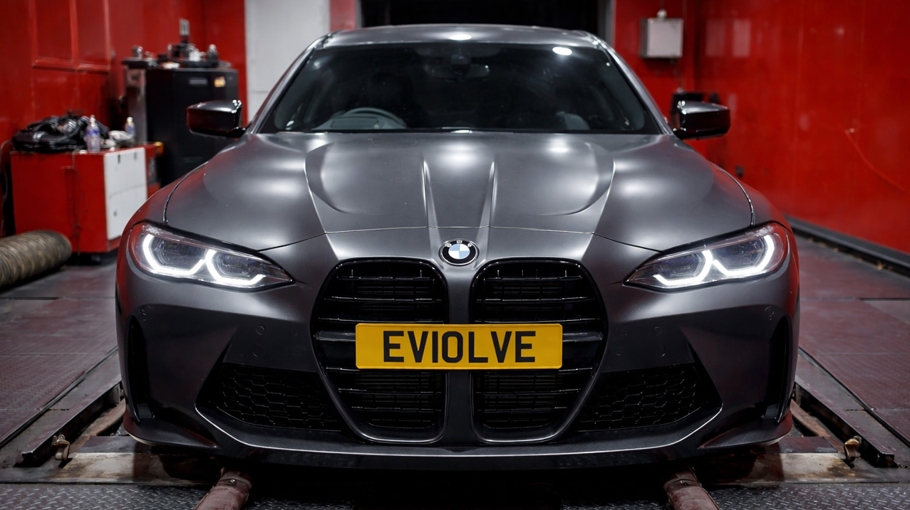 Standaard dynotest van de G90 M5