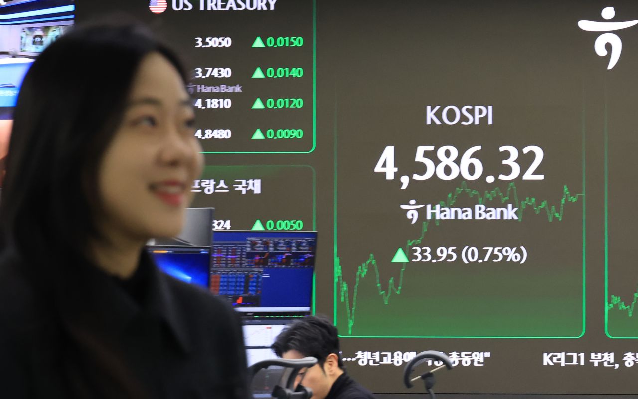 마켓 ING] 연초 이후 상승 지속 코스피, 4600선 안착 시도