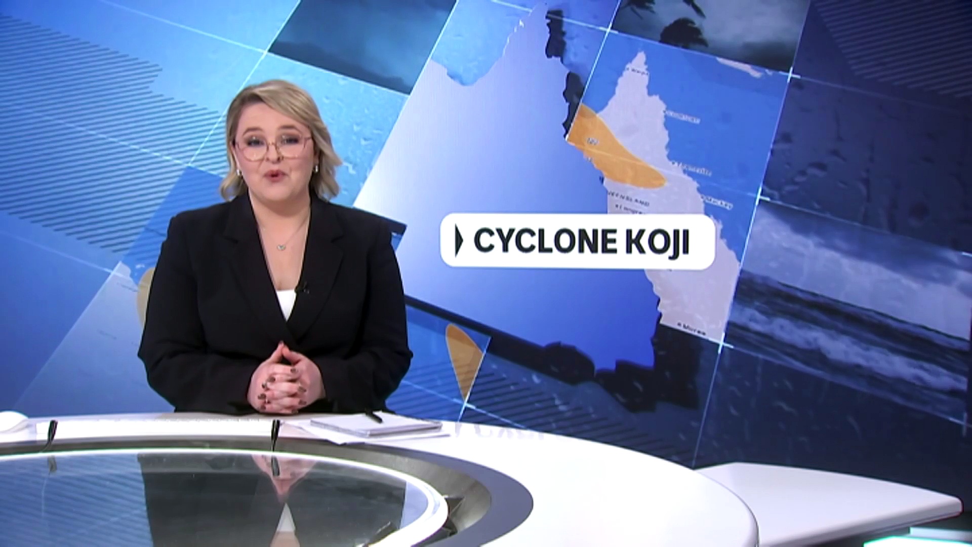 Ex-tropical cyclone Koji has weakened after making landfall in North ...