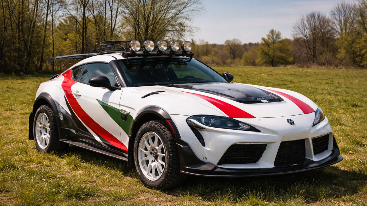 Building the world’s first off-road Toyota Supra