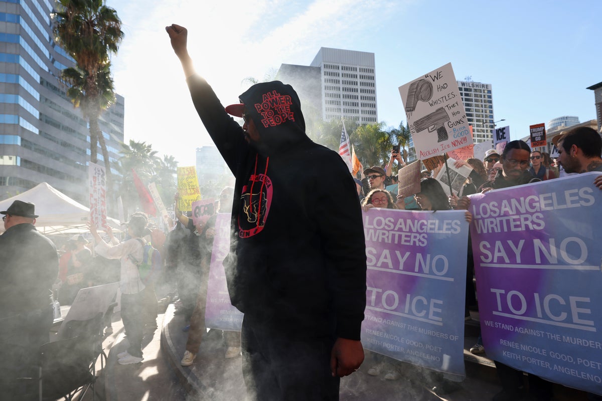 AP fotos: Las protestas en EEUU contra el ICE en imágenes