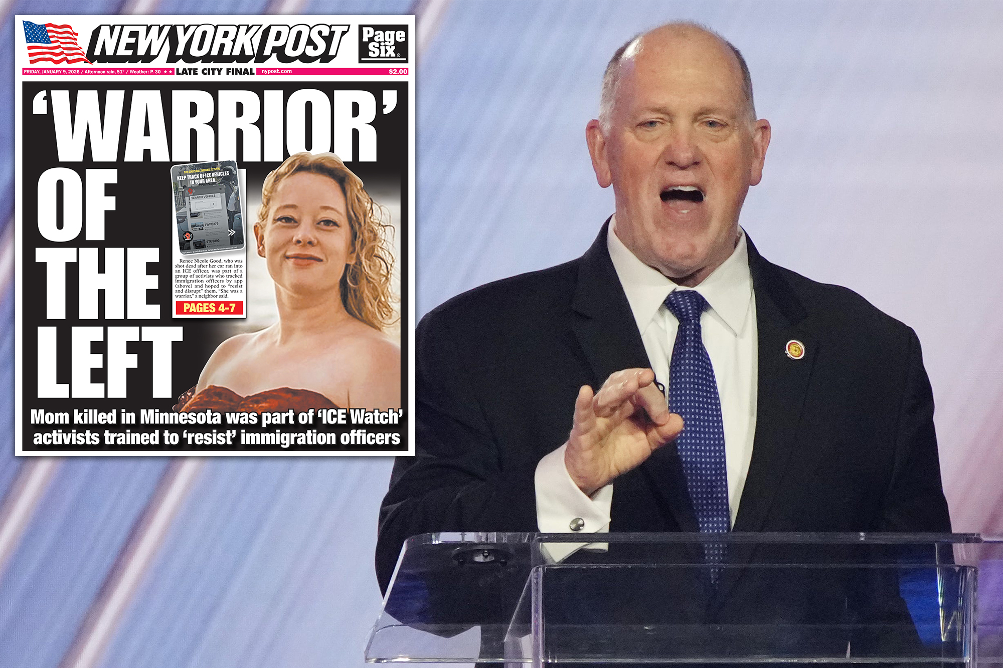 Border czar Tom Homan 'begging' liberals to 'tone down' ICE rhetoric ...