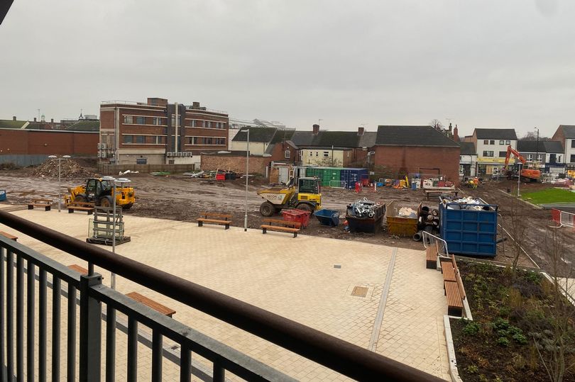 'Entertainment area' revealed in new public plaza in Nuneaton town centre