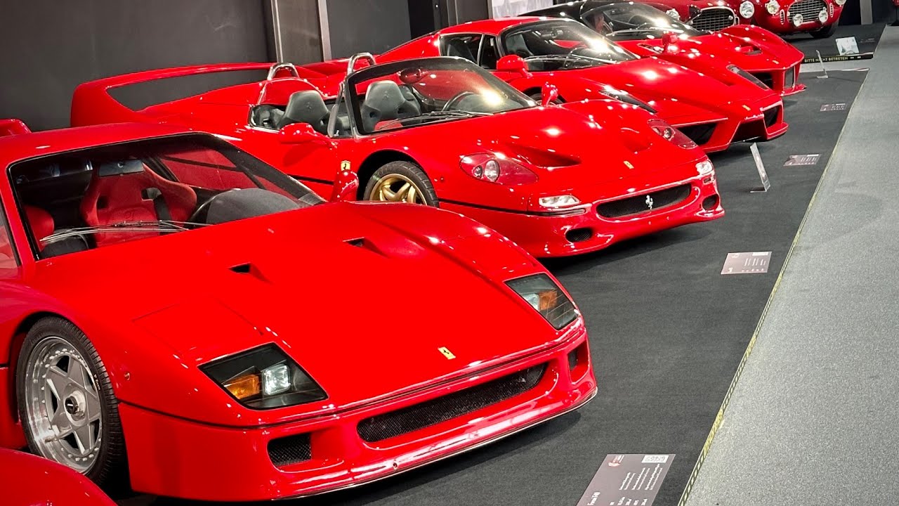 Ultimate Ferrari hypercar collection displayed