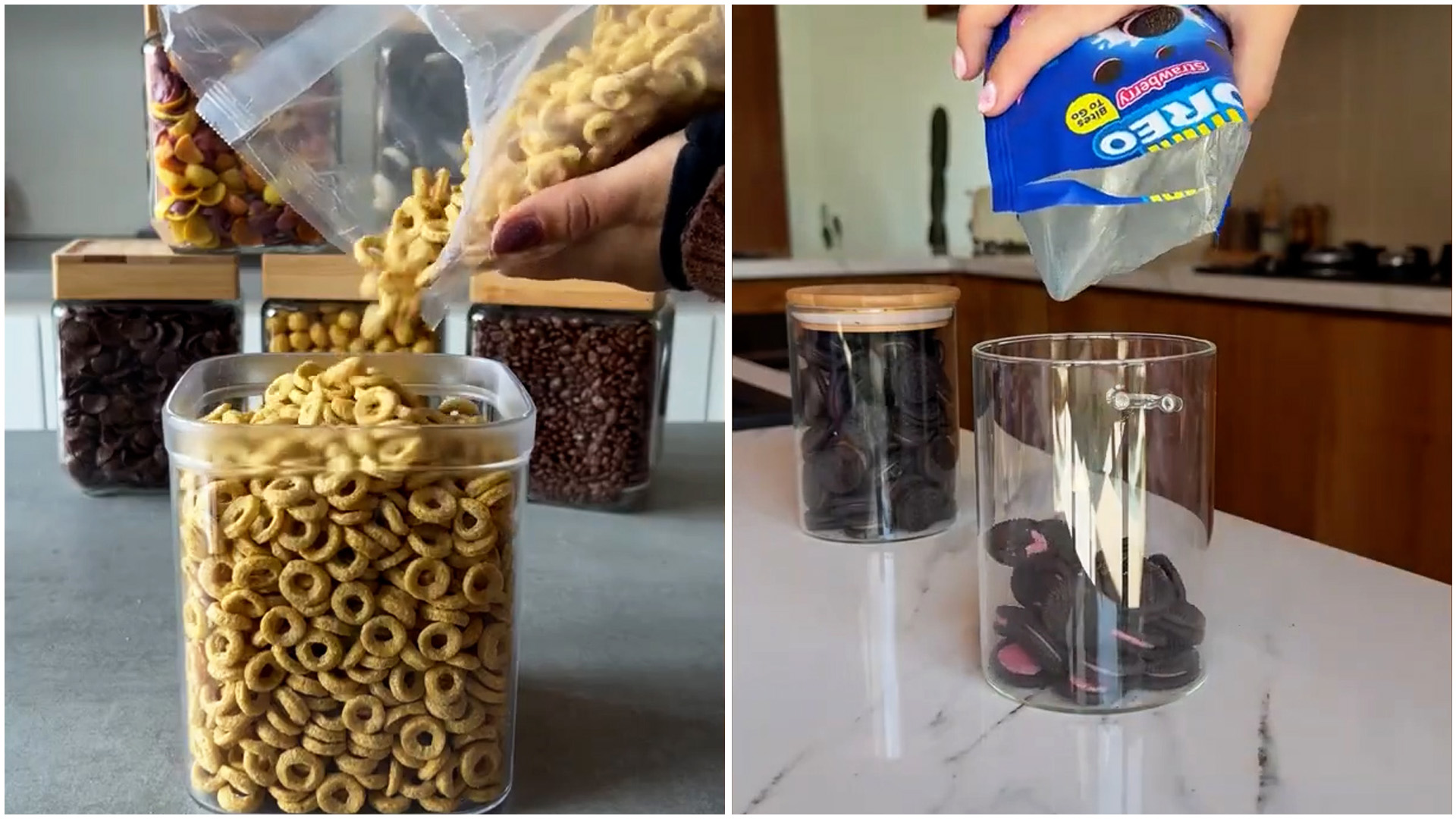 Restocking my pantry with snacks and treats