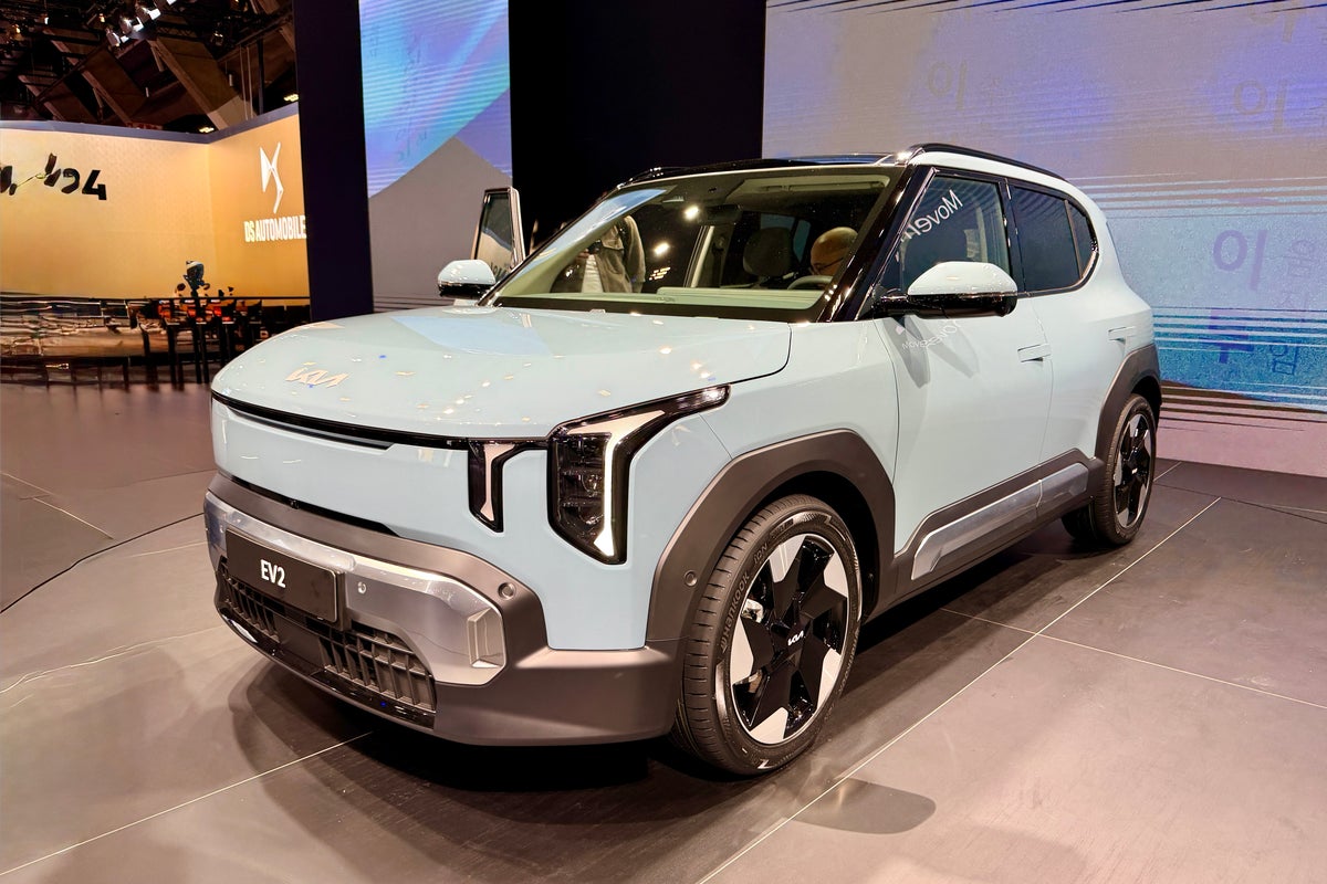 Kia’s £26k EV2 offers luxury for less