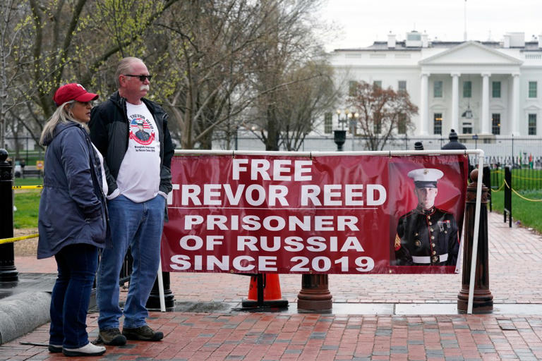 After Marine vet Trevor Reed was freed from a Russian prison, he sought ...