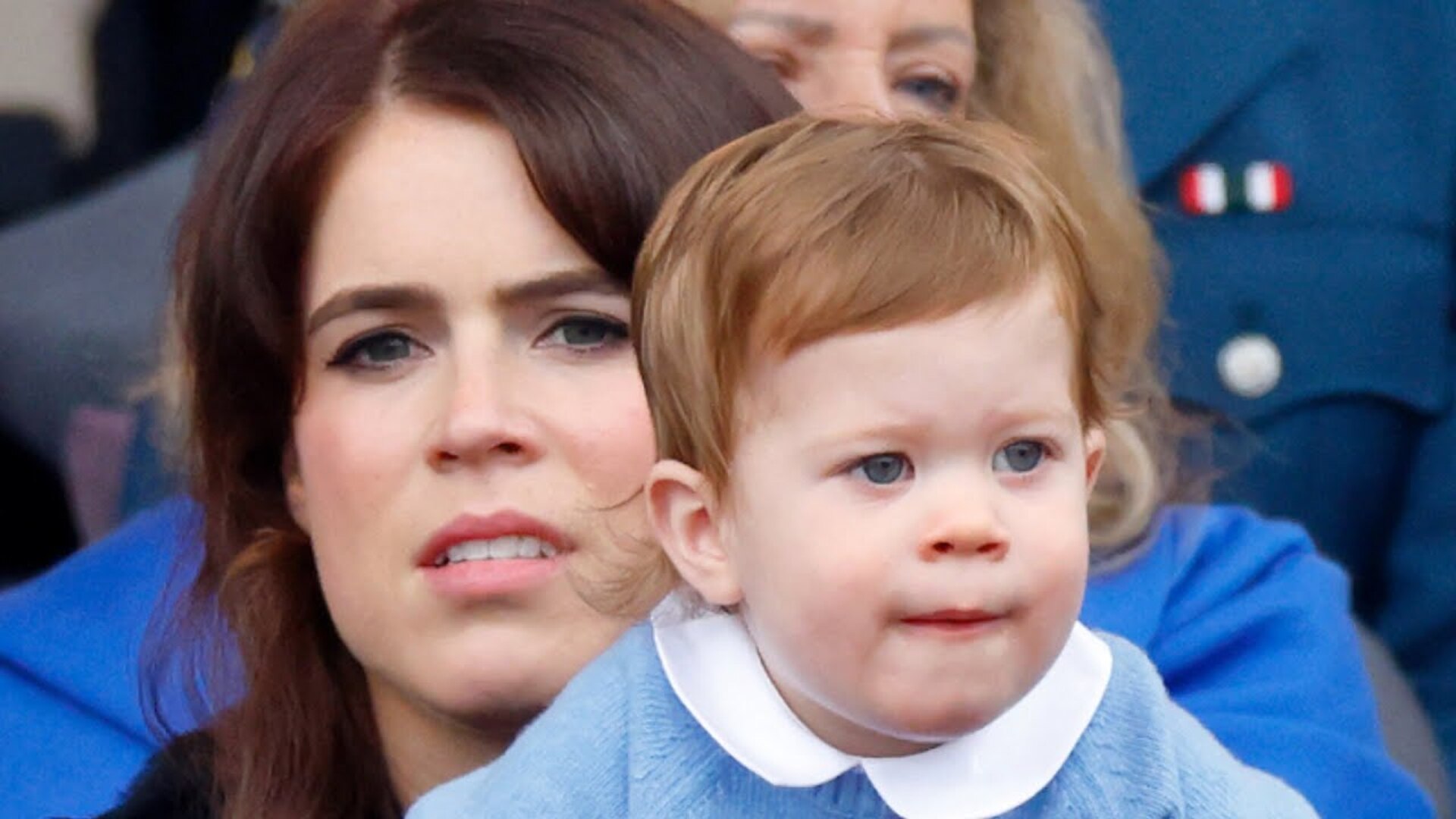 This is Princess Eugenie's son August