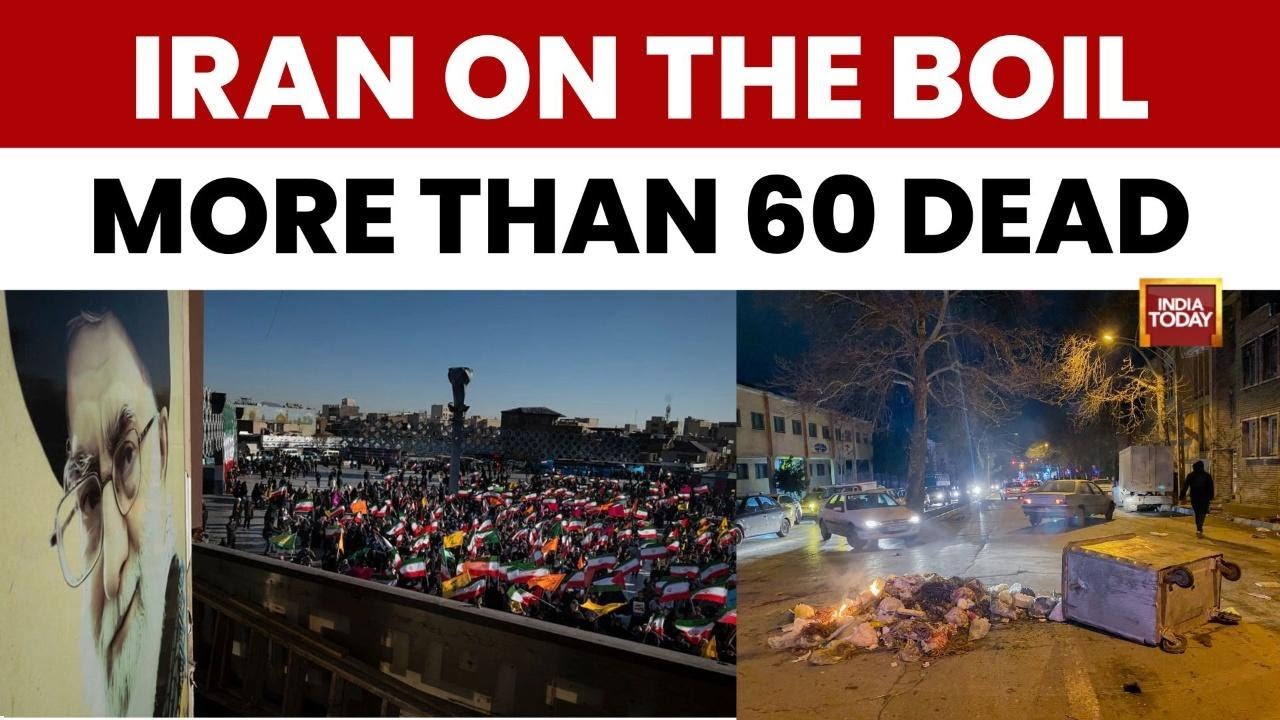 Iran burns as protests rage against Khamenei; 200 dead, mosques torched, Trump backs protesters<br><br>