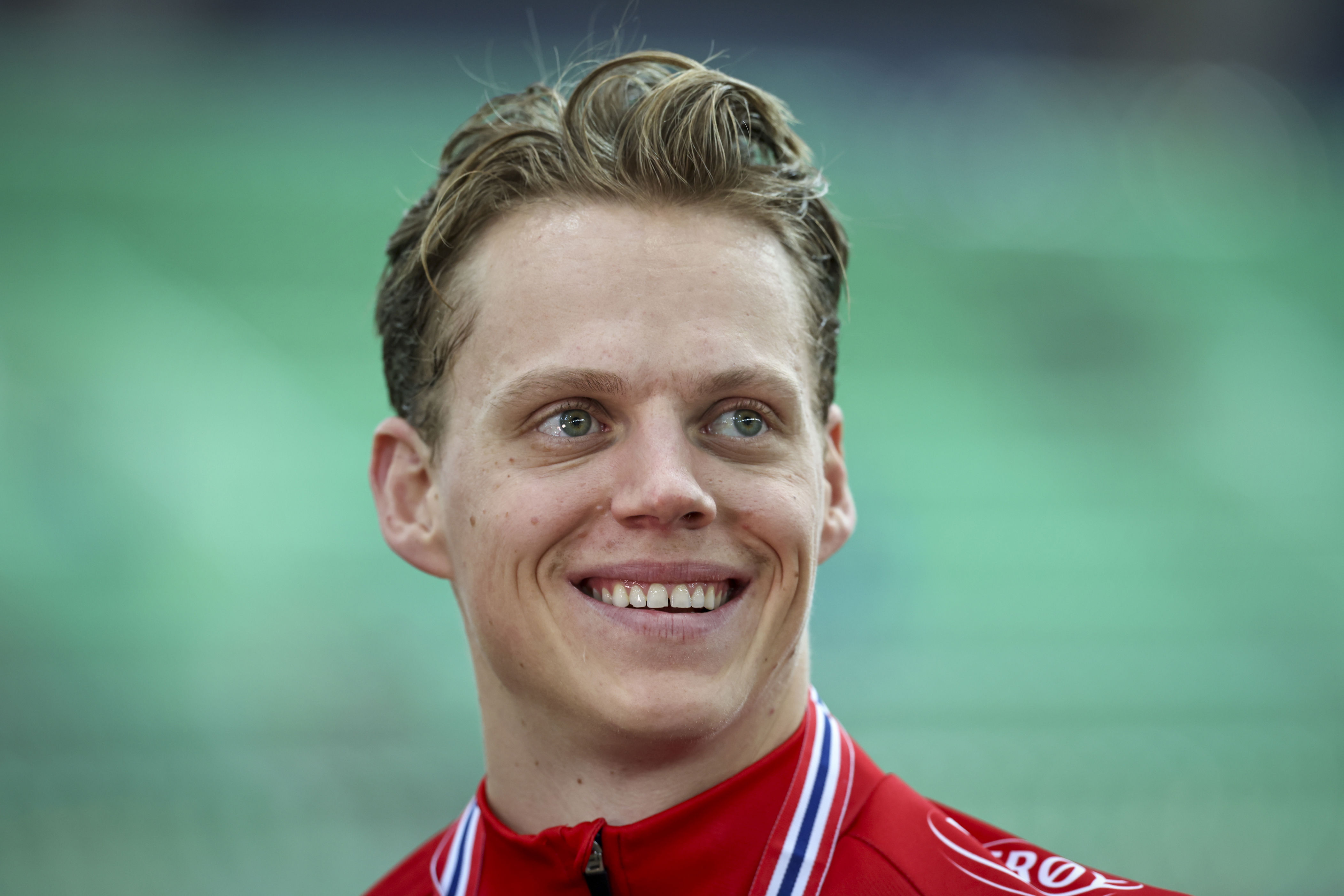 Bjørn Magnussen ble nummer fem på 500 meter i Inzell. Foto: Geir Olsen / NTB