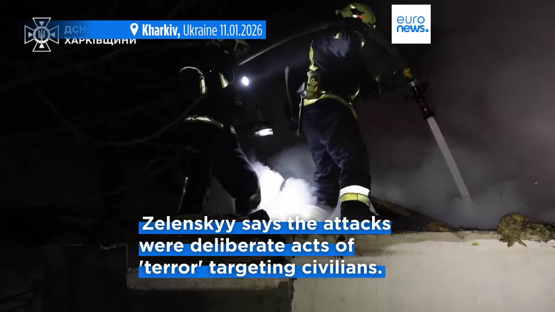 Four killed and 20 more injured in overnight Russian attacks across Ukraine