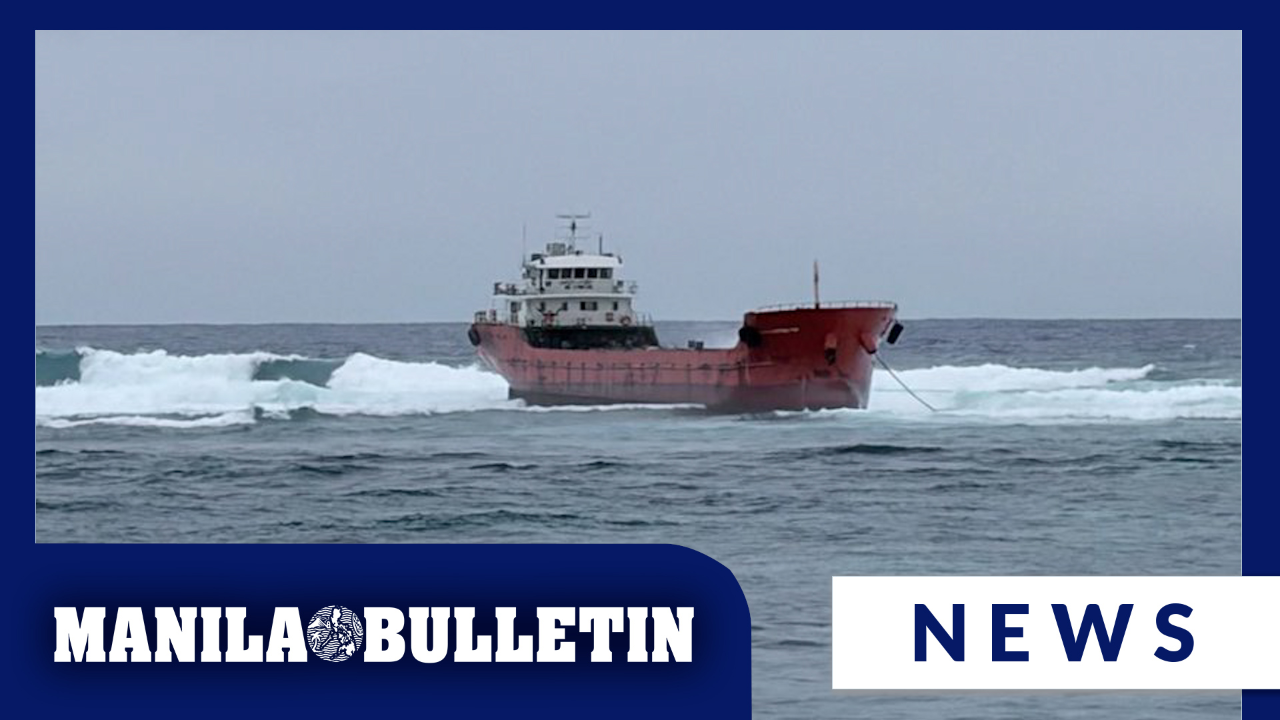 PCG keeps close watch on aground tanker in Surigao del Norte; no oil ...