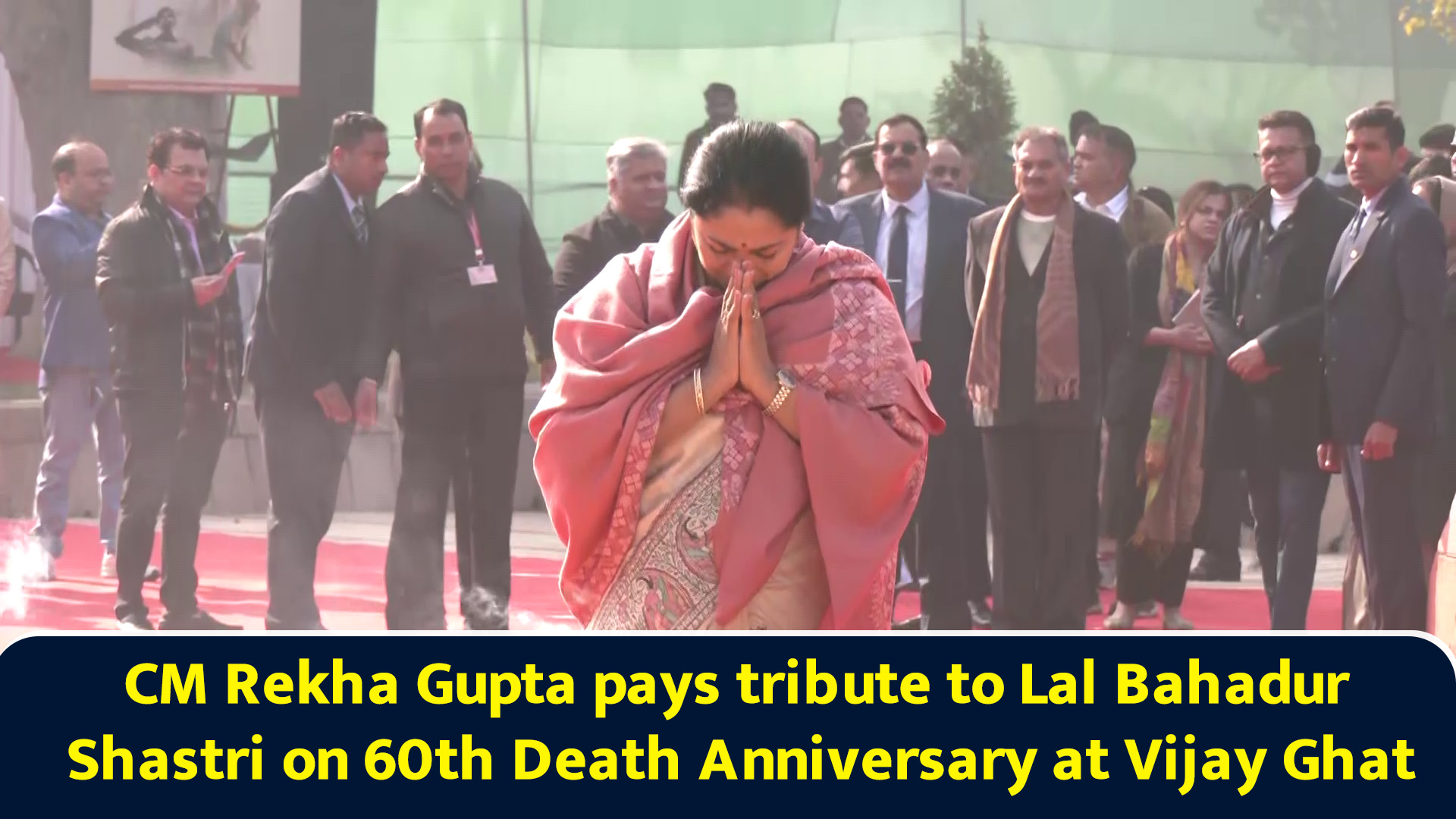 CM Rekha Gupta pays tribute to Lal Bahadur Shastri on 60th death ...