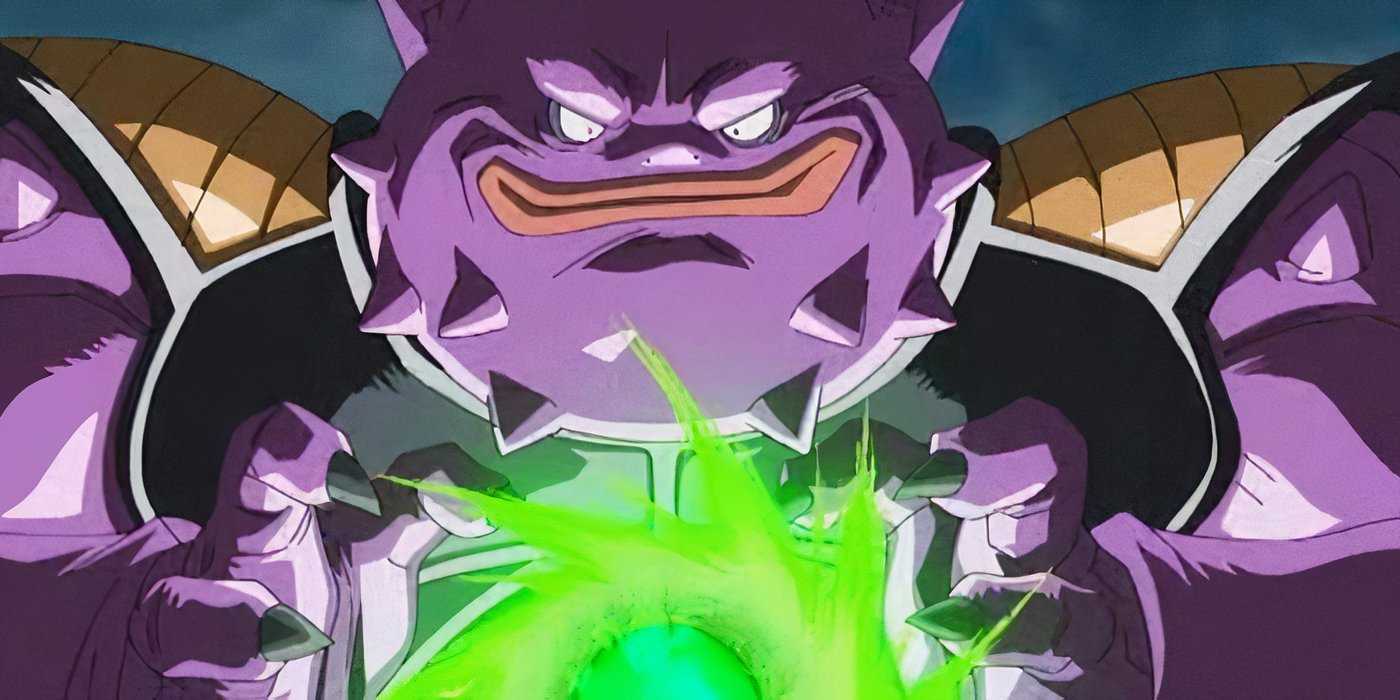 Aka conjures an energy attack in Dragon Ball: The Return of Son Goku and Friends!