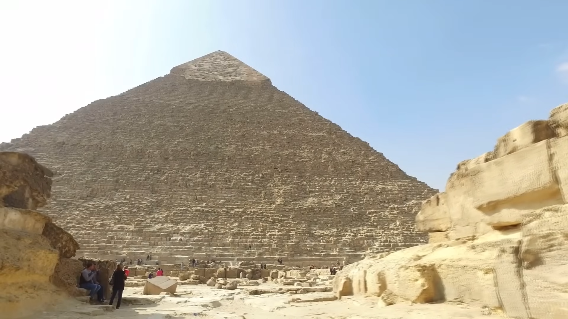 How the pyramids may have been built without slaves or cranes