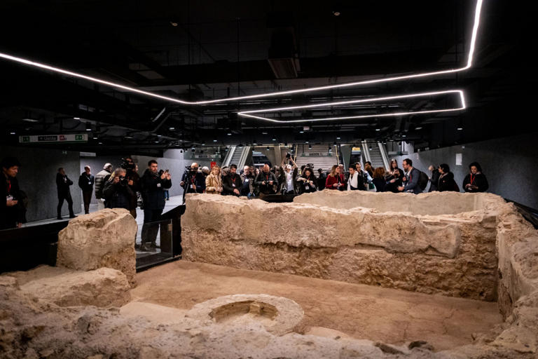 Rome unveils breathtaking new metro stations