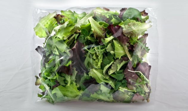 The greens that end up in a bag can come from multiple different farms and locations.