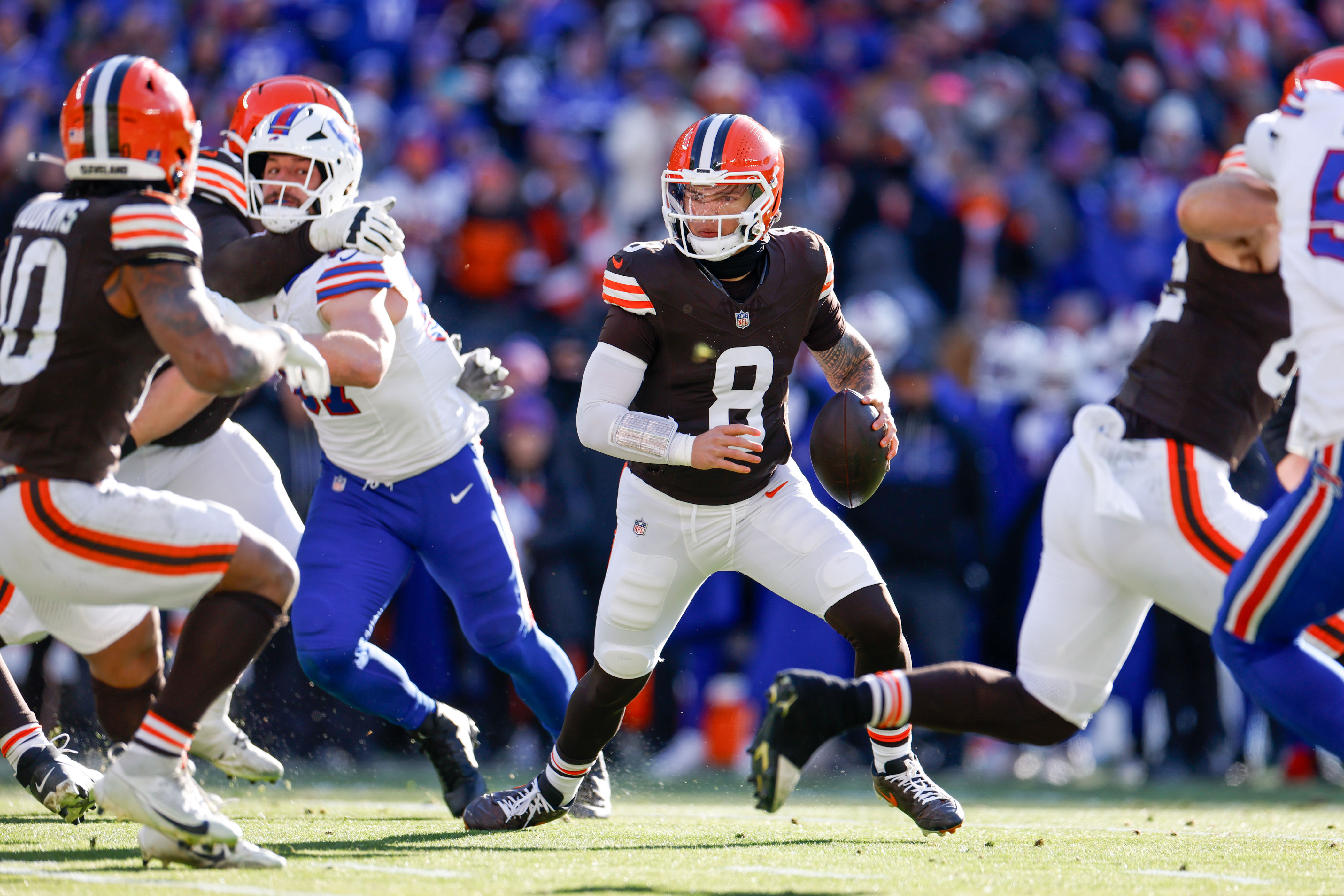 Browns, Steelers inactive reports: Dillon Gabriel, Wyatt Teller, Dylan ...