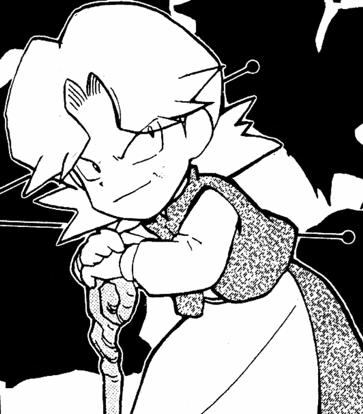 Agatha, một trong Tứ Đại Thiên Vương, sử dụng Pokémon của mình để điều khiển tâm trí và xóa trí nhớ.