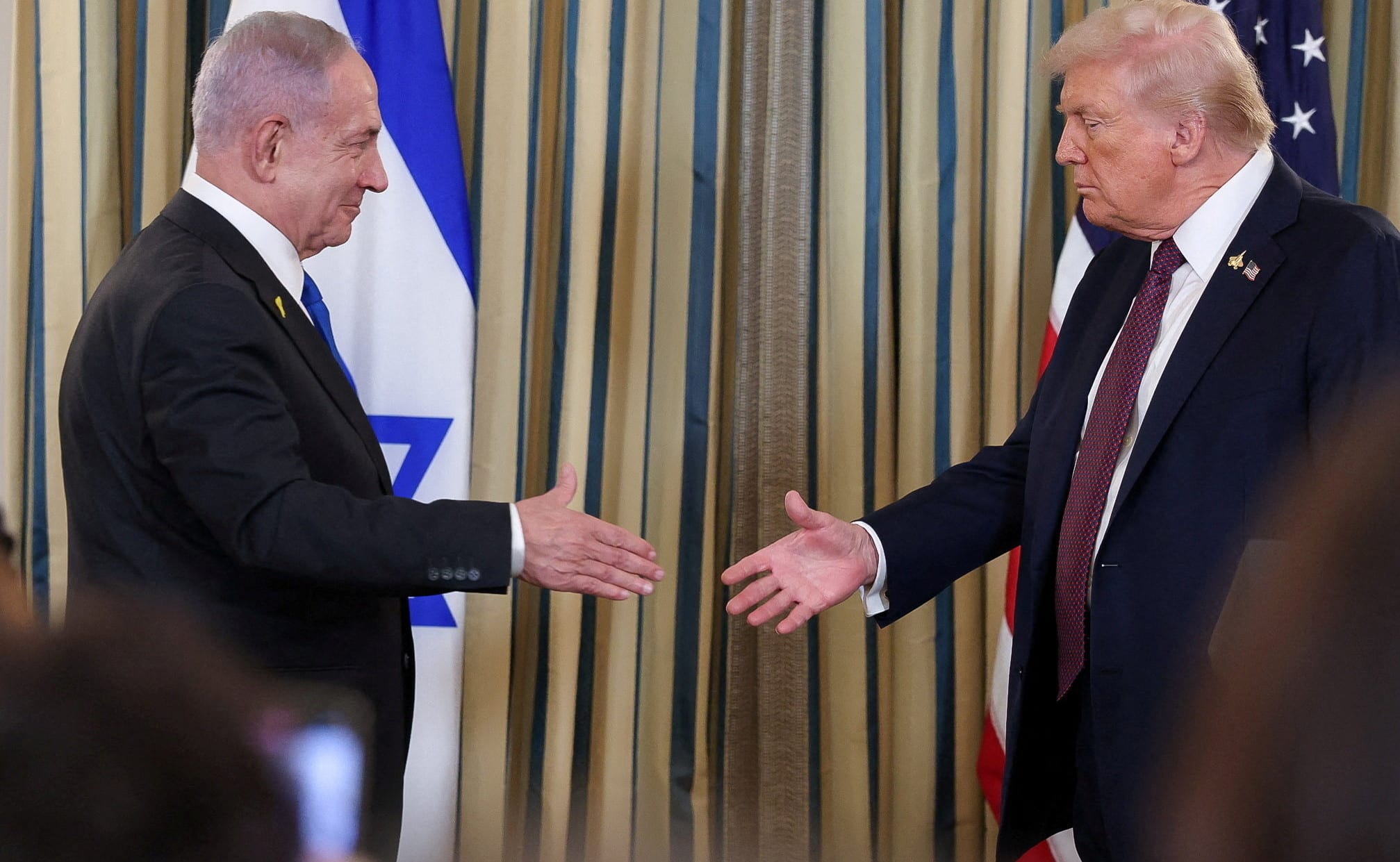 Netanyahu arrives in US for Trump summit seeking freedom on Gaza, Iran ...