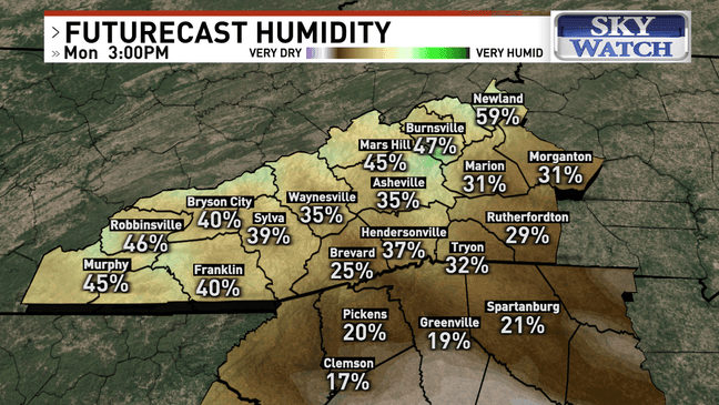 Powerful cold front brings gusty winds, fire risk to western North ...