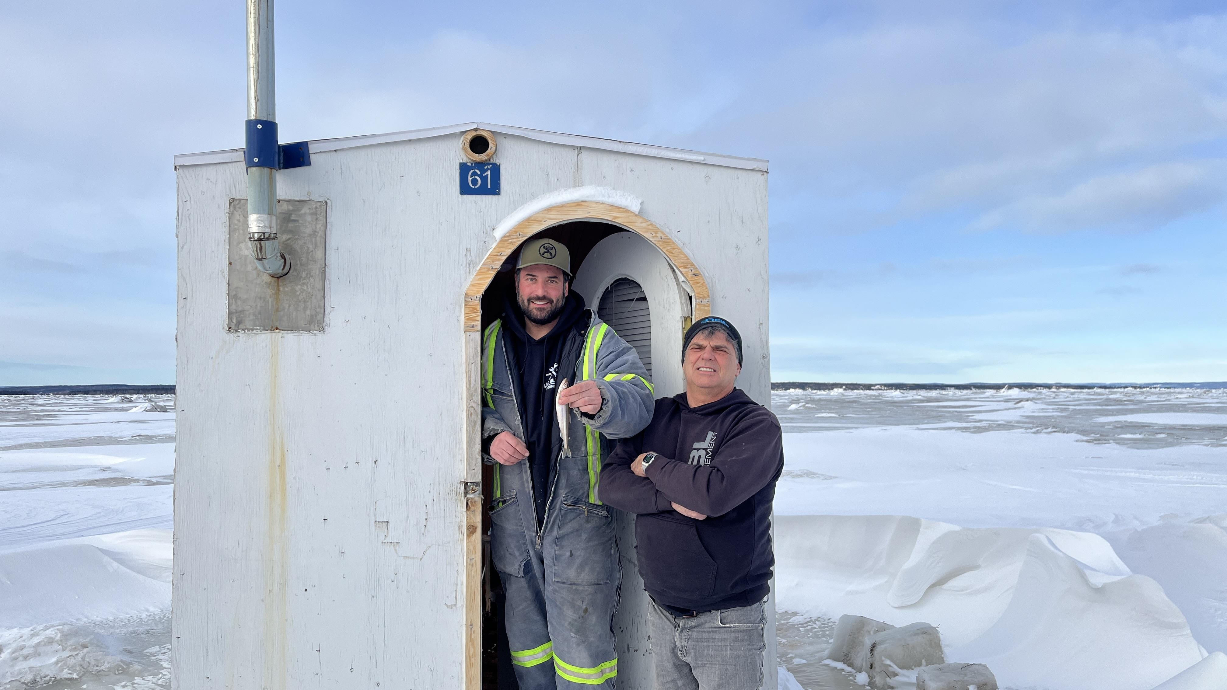 [En photos] Début de la pêche blanche à L’Isle-Verte