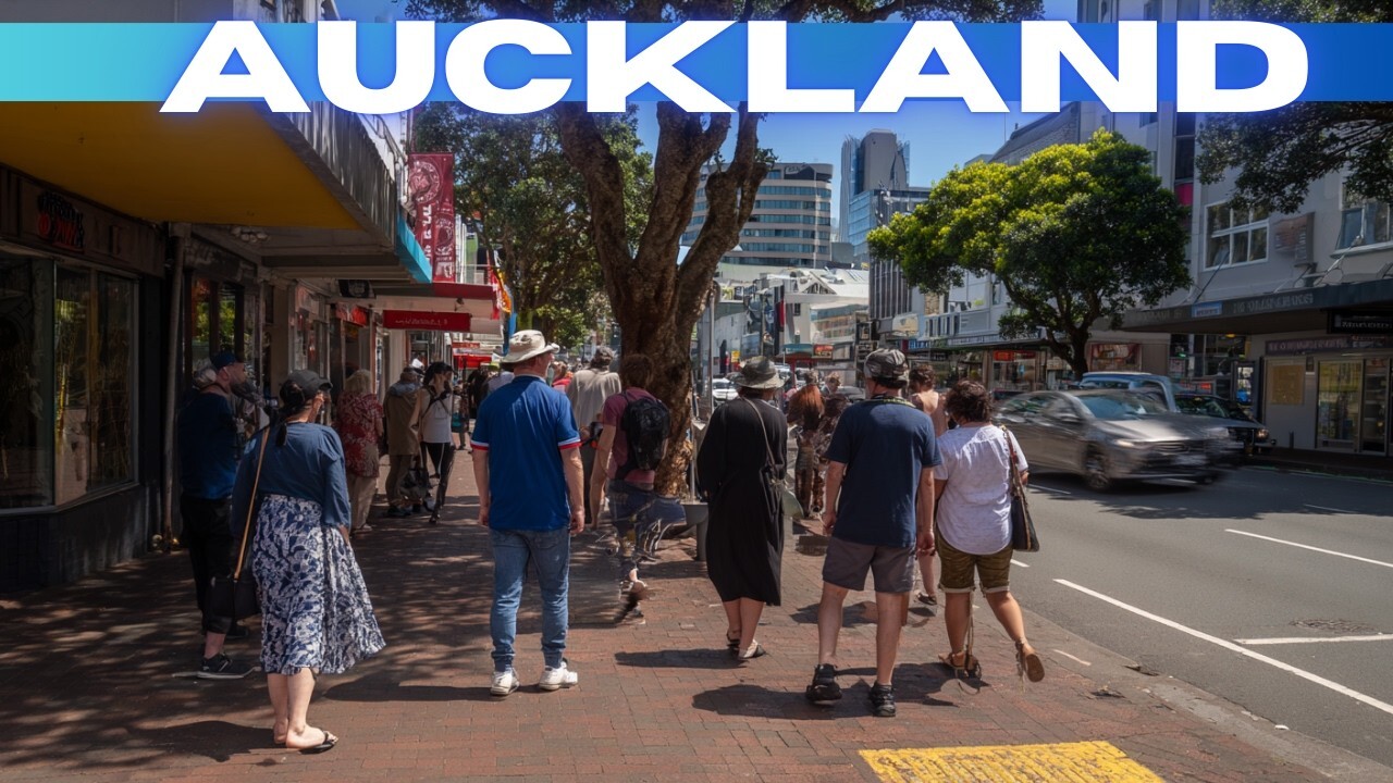 Auckland Walking Tour 2026 Viaduct Harbour To Queen Street 4K City Walk