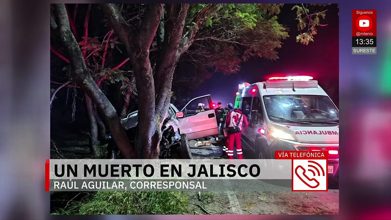 Accidente en carretera de Jalisco deja un muerto tras choque contra un ...