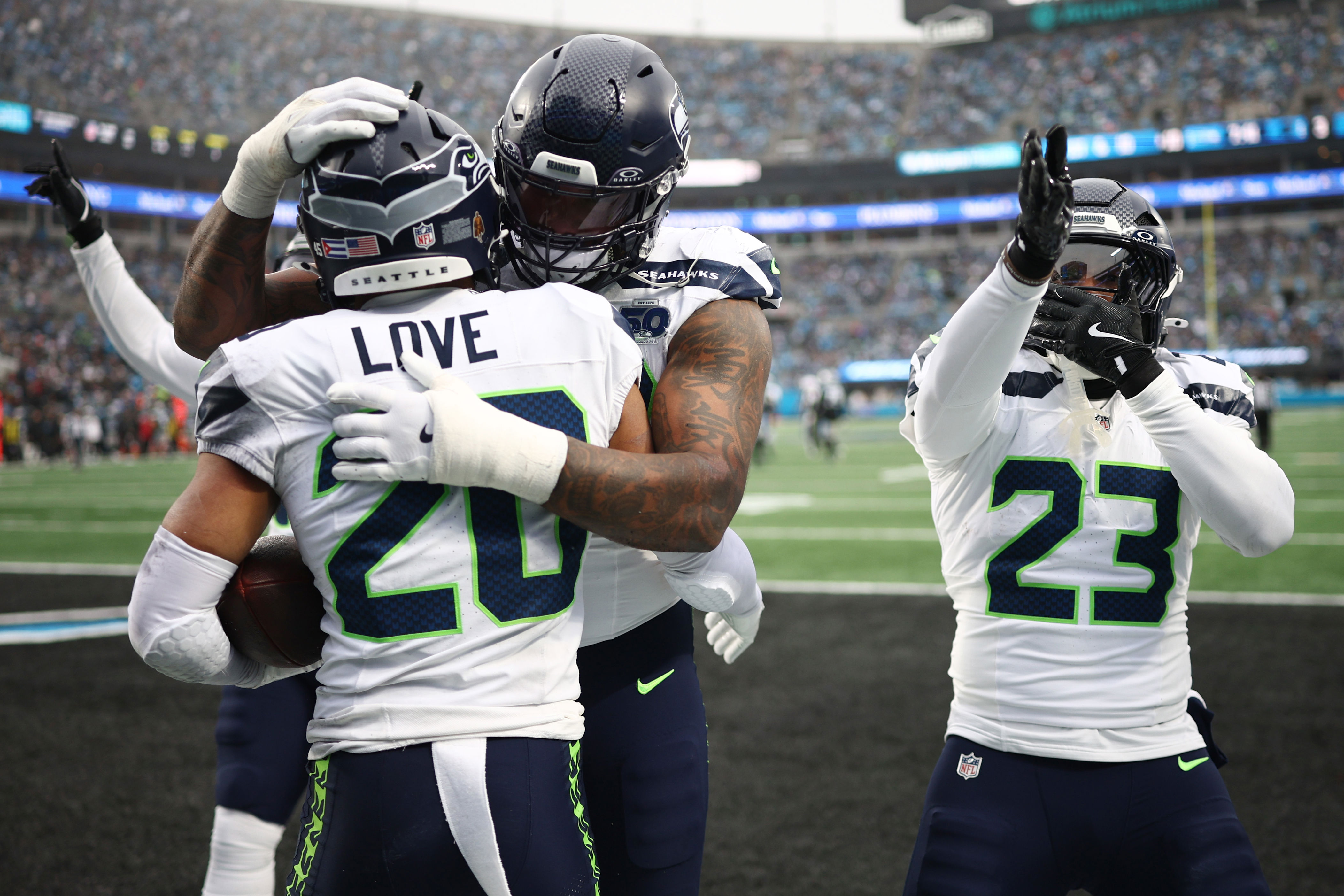 Seahawks Panthers Score Seattle On Cusp Of NFC West Title After 6th