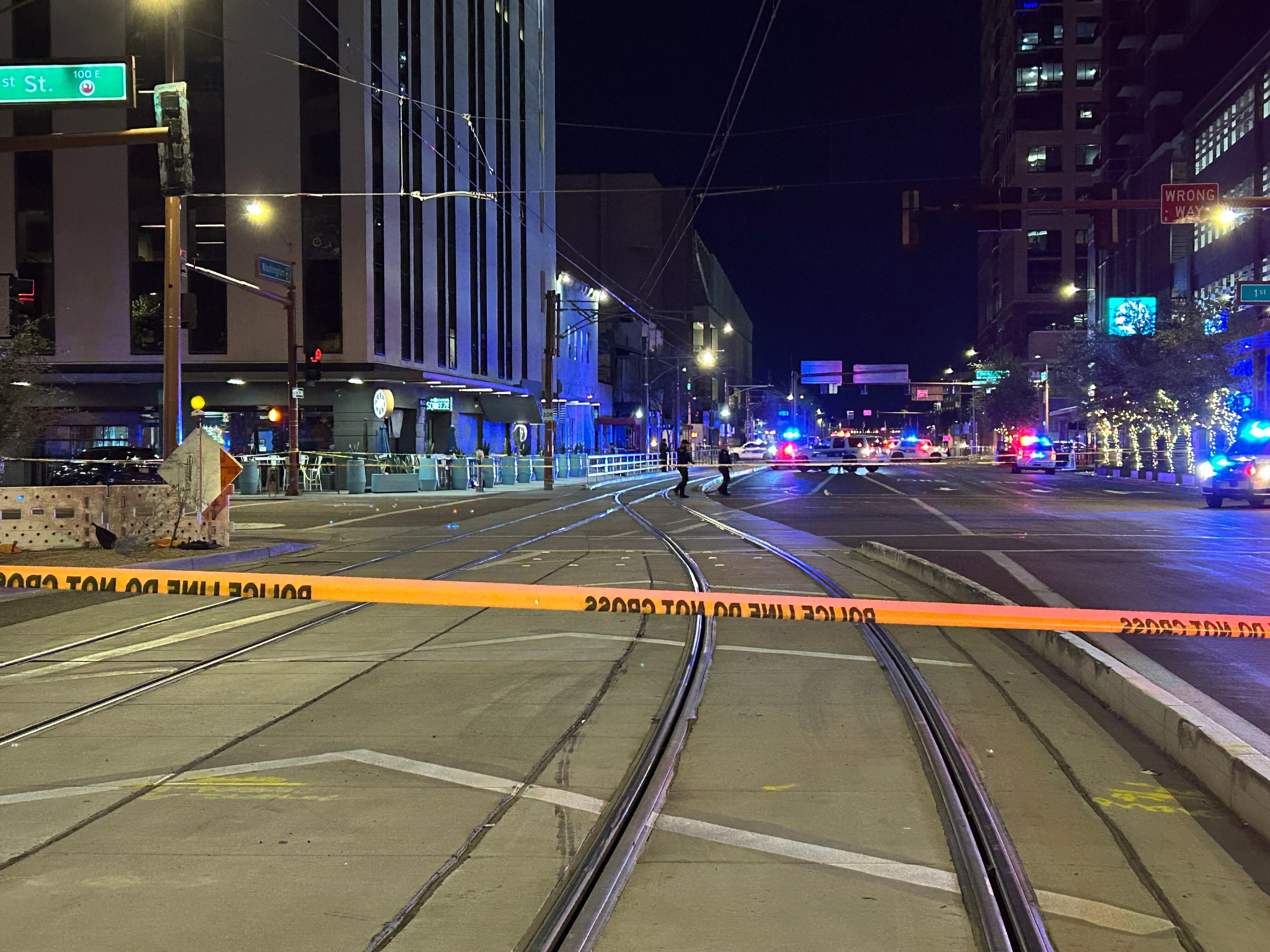 4 hurt after shooting in downtown Phoenix