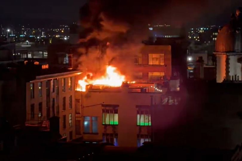 Glasgow hotel fire in pictures as buildings evacuated while crews ...