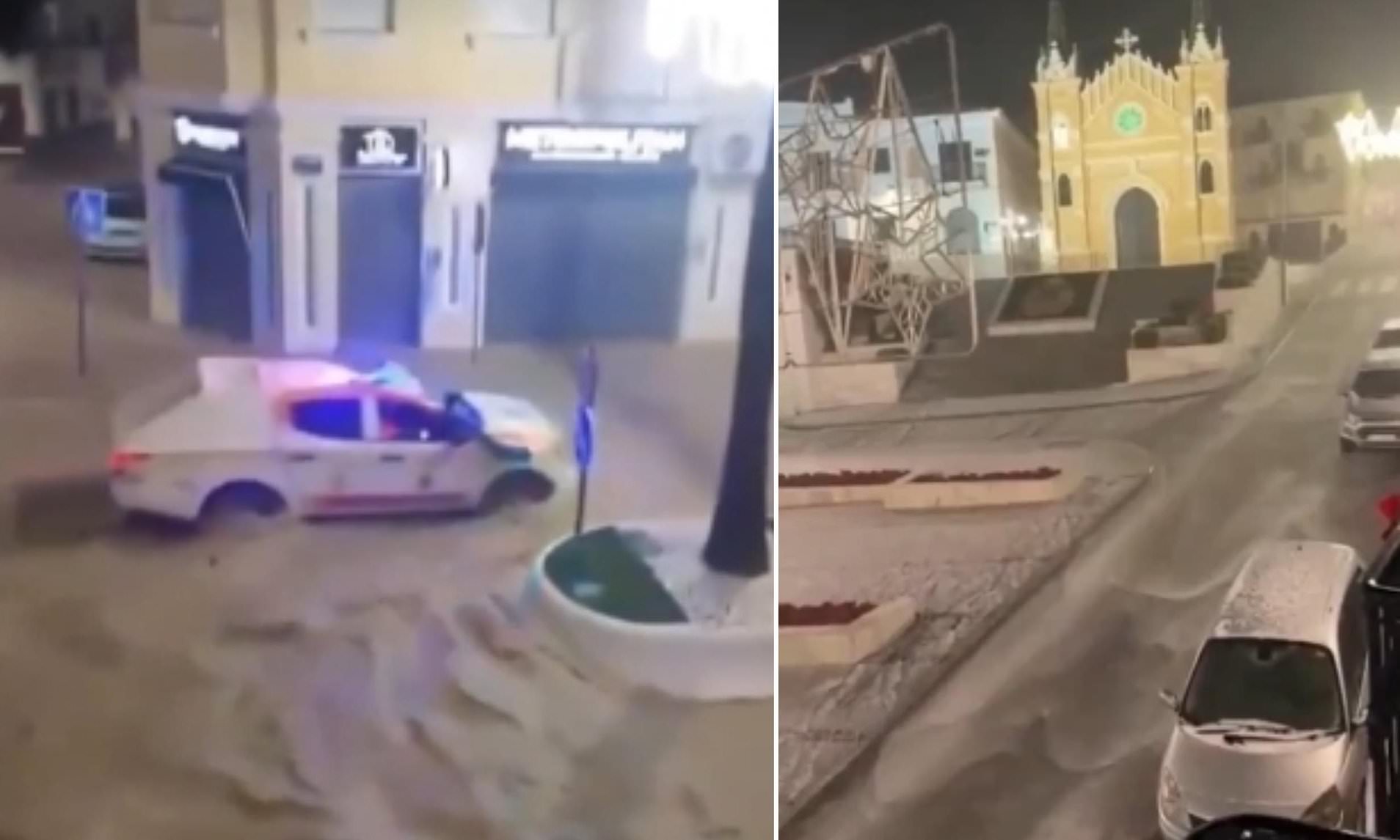 Roads turn into rivers on the Costa del Sol: Flood-hit Spain issues ...