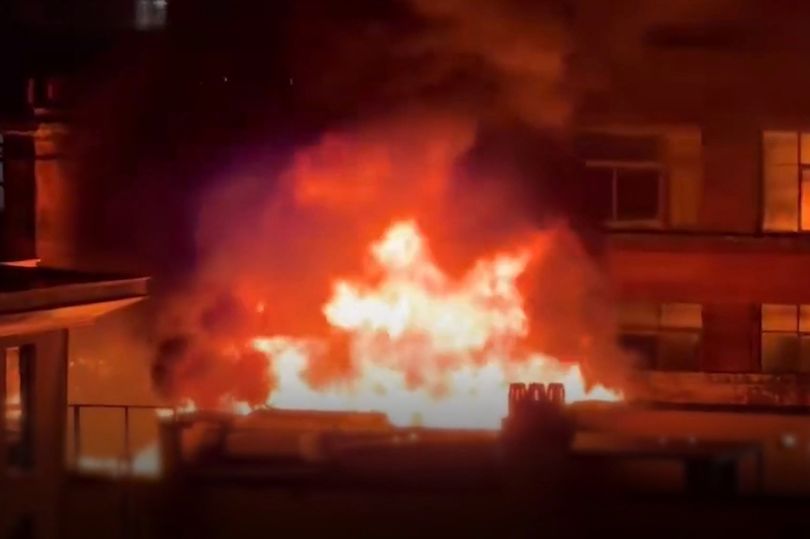 Glasgow hotel fire in pictures as buildings evacuated while crews ...