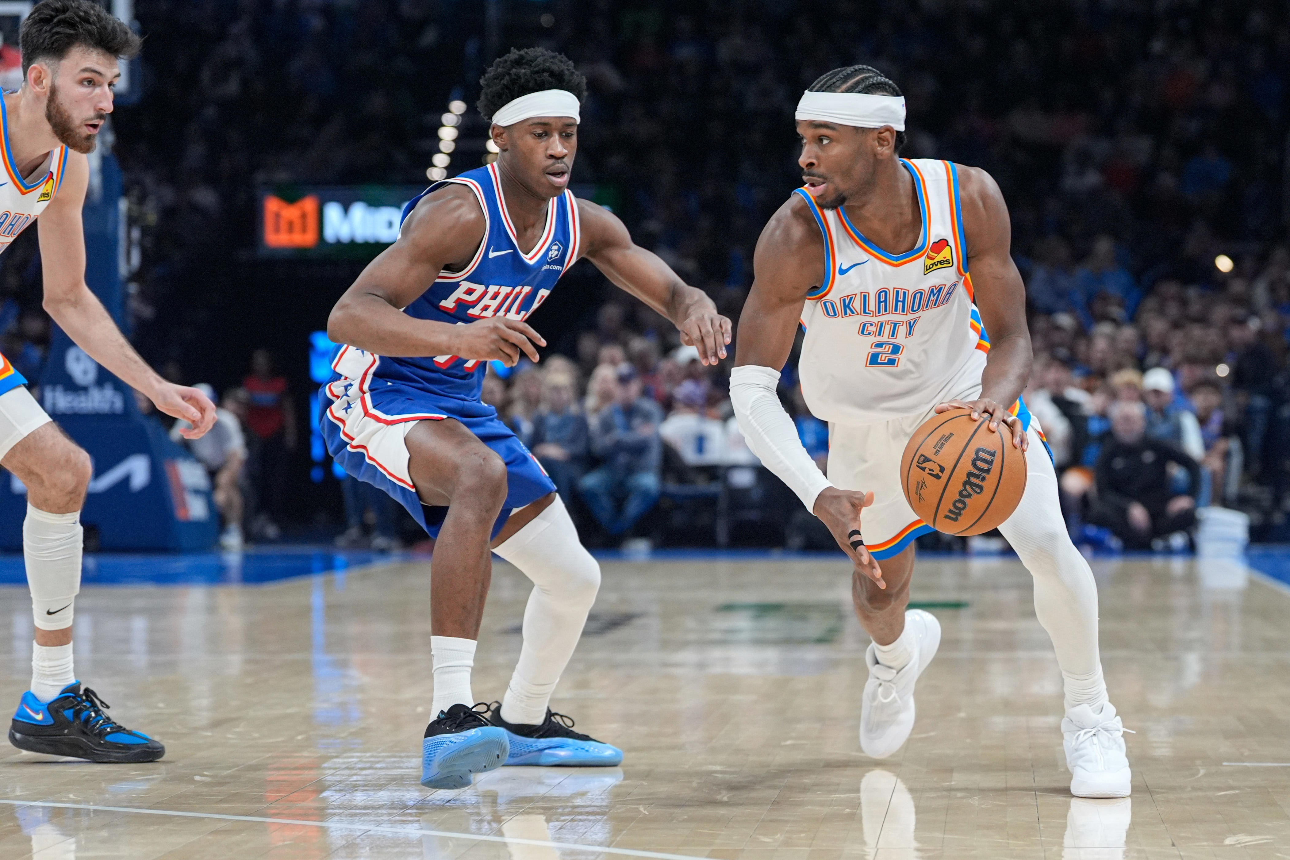 Thunder vs 76ers live updates: SGA, OKC host Tyrese Maxey, Philadelphia