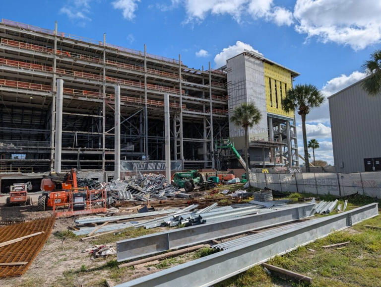 Photos: UCF Roth Tower demolition, stadium construction progress