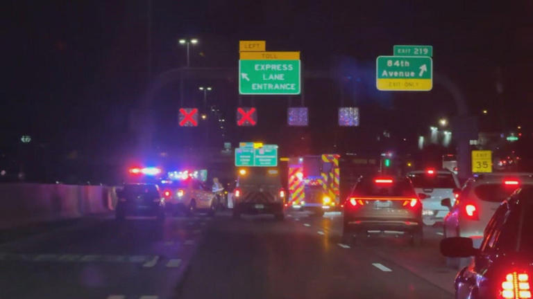 I-25 reopens in northern Denver metro area after crash